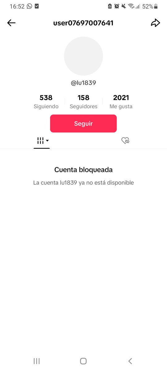 BLOQUEARON MI CUENTA ANTERIOR DE TIKTOK