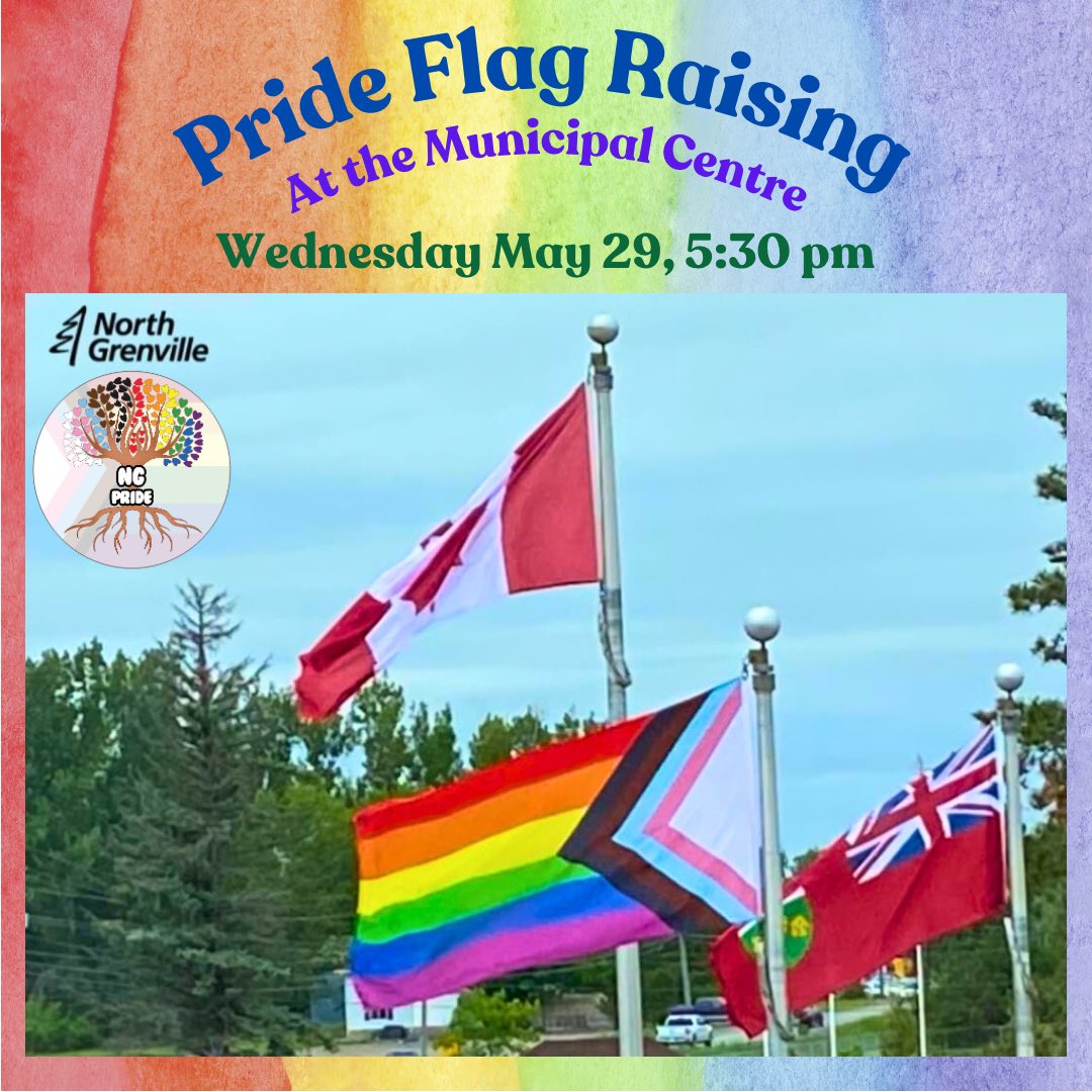 We're kicking off Pride Month with a flag raising ceremony at the 𝐍𝐨𝐫𝐭𝐡 𝐆𝐫𝐞𝐧𝐯𝐢𝐥𝐥𝐞 𝐌𝐮𝐧𝐢𝐜𝐢𝐩𝐚𝐥 𝐂𝐞𝐧𝐭𝐫𝐞 𝐨𝐧 𝐌𝐚𝐲 𝟐𝟗 𝐚𝐭 𝟓:𝟑𝟎 𝐏𝐌. Come show your support and stand with us as we embrace diversity and equality.
#PrideMonth #Inclusion #Equality