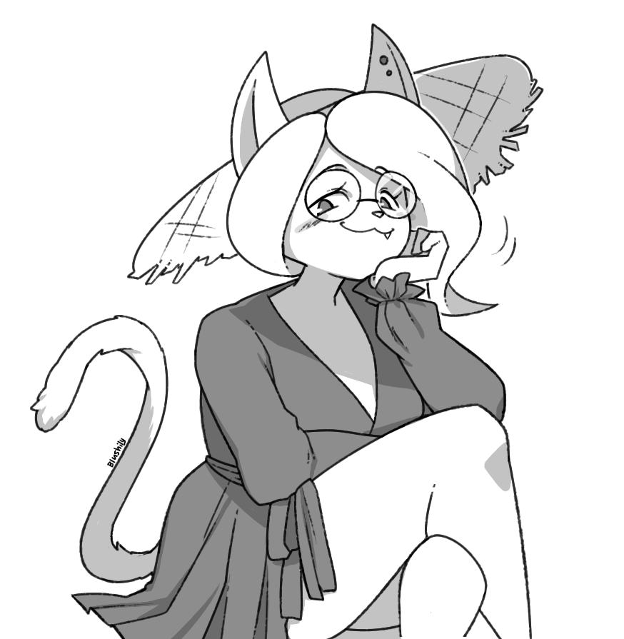Some B/W doodle comms