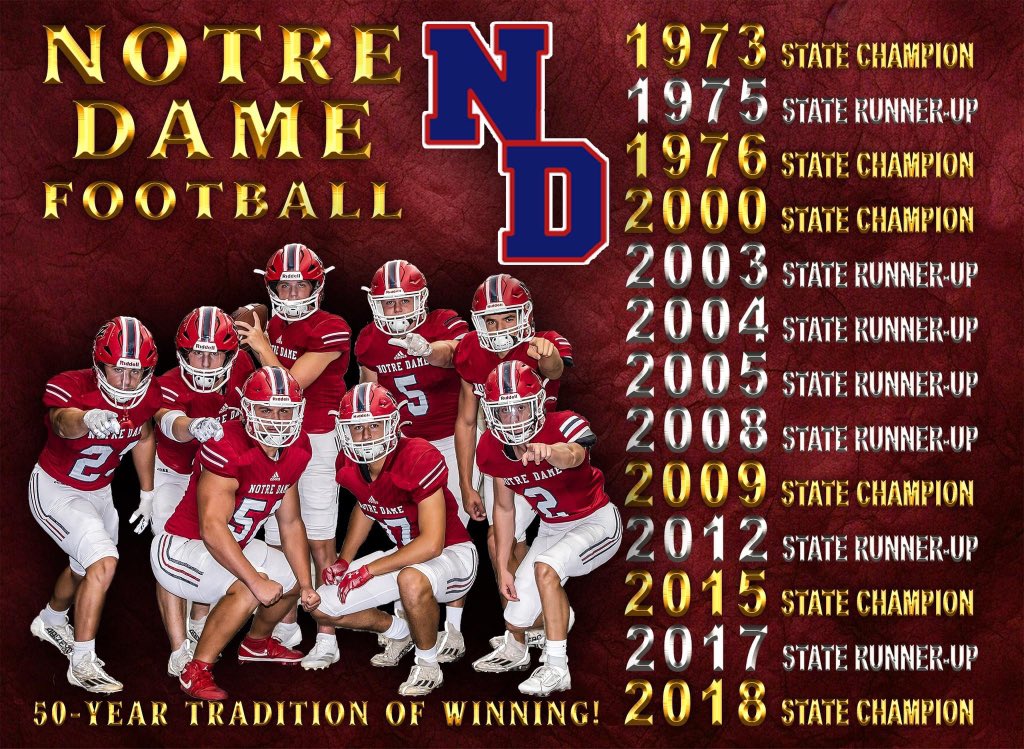 Pio Nation 

TRADITION OF WINNING
We celebrate our past, both wins and losses, players & coaches battling year after year. 
We'd like to hear from our alumni! Players, coaches, cheer, spirit groups, fans...everyone! Please take a moment to share a memory or two.
#NDPios