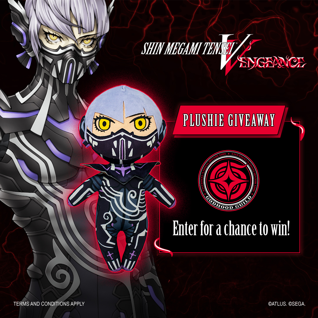 He has arrived. 😌

Enter the SMTV: Vengeance Plushie Sweepstakes for a chance to be one of ten lucky winners to receive a Nahobino plushie, in his new form!

Revenge awaits ➡️ atlus.link/Nahobino-Plush…