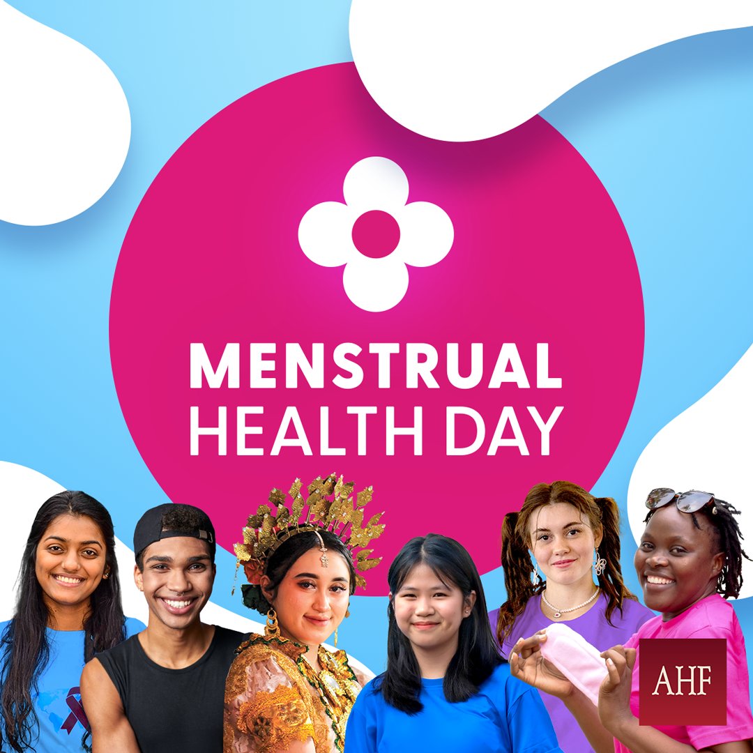 AHFcares's tweet photo. Join us this #MenstrualHealthDay to fight #PeriodPoverty and eliminate the harmful #stigma surrounding #menstruation that keeps young women and people who menstruate of all ages from thriving. This year, we're proud to partner with @sooneveryone  to distribute hundreds of free pairs of Period Underwear to help recipients stay in school and allow them to thrive during their periods. 
https://t.co/uu4xj2WB4F
