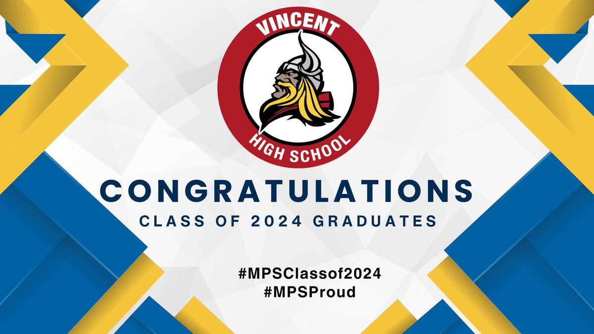 🎉 Congratulations, Harold S. Vincent High School graduates! You make us #MPSProud! We invite the entire Milwaukee community to help celebrate our graduates 🎓 You can watch all of the graduation ceremonies on our YouTube channel. mpsmke.com/graduation