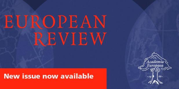 New Issue of European Review now available 📚 cup.org/3WXqPsN #history; #politics; #law; #economics; #religion; #anthropology; #literature; #archaeology