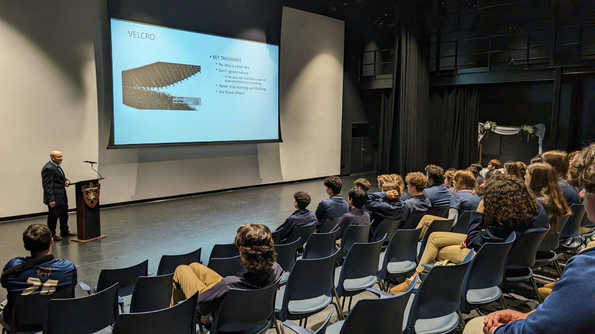 As part of the SFX Speaker Series, we would like to thank Mr. Steve Richards for speaking about his career as a radio frequency engineer and for providing guidance on STEM career paths to MC SFX scholars. #WeAreMC