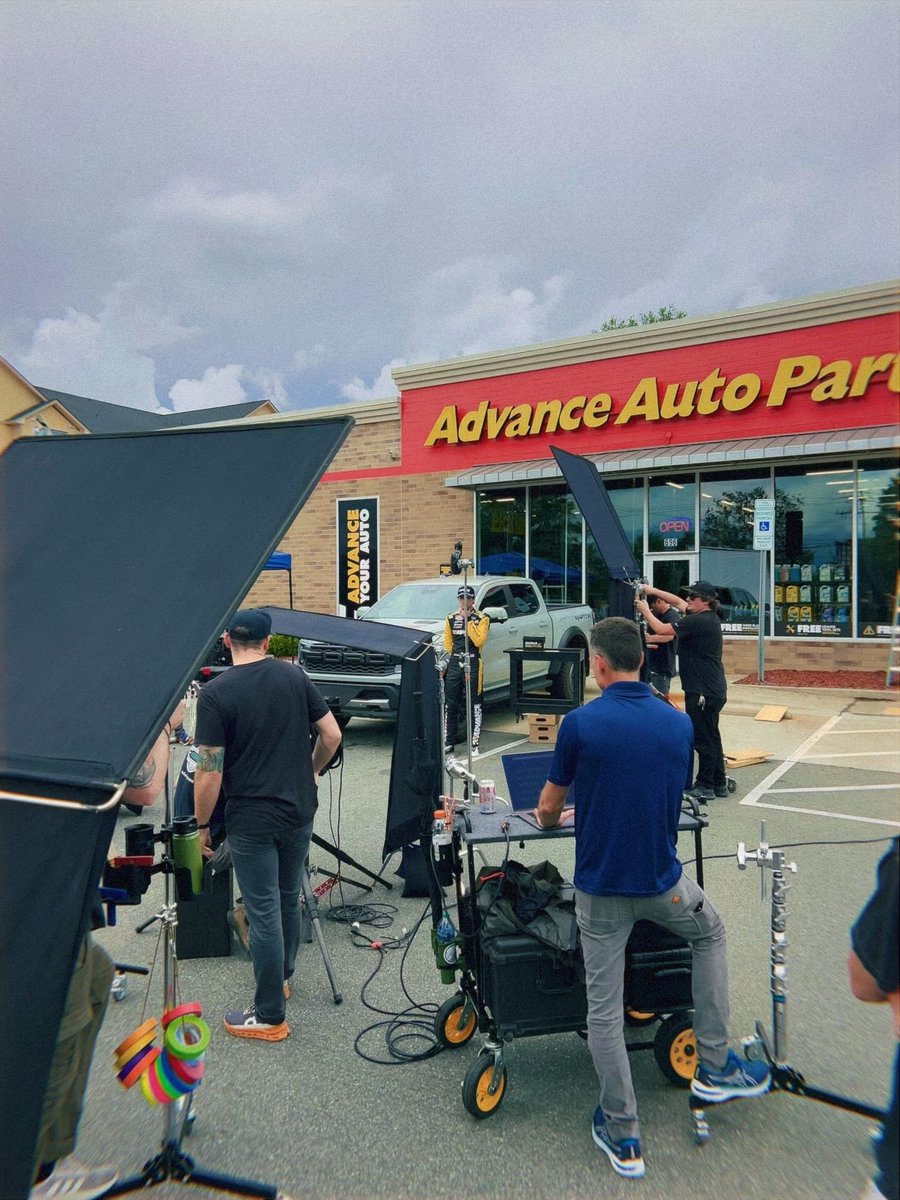 TAFilms's tweet image. Our advanced crew had the pleasure of spending a day at @advanceautoparts with @ryanblaney10. #laughcryinspire