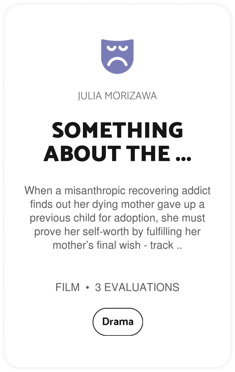 Read highly-rated work like SOMETHING ABOUT THE TIDE by Julia Morizawa on blcklst.com. blcklst.com/scripts/154152 #BlackListWeekendRead @juliamorizawa