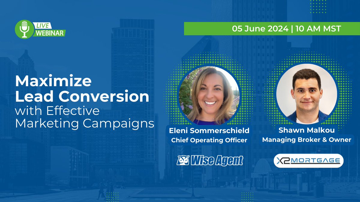 Next Wednesday! 📅 Discover how to create compelling drip campaigns that boost lead conversion and elevate your ad campaigns for real estate success. 🌟
Register for the LIVE Webinar now: bit.ly/3yCGRyd