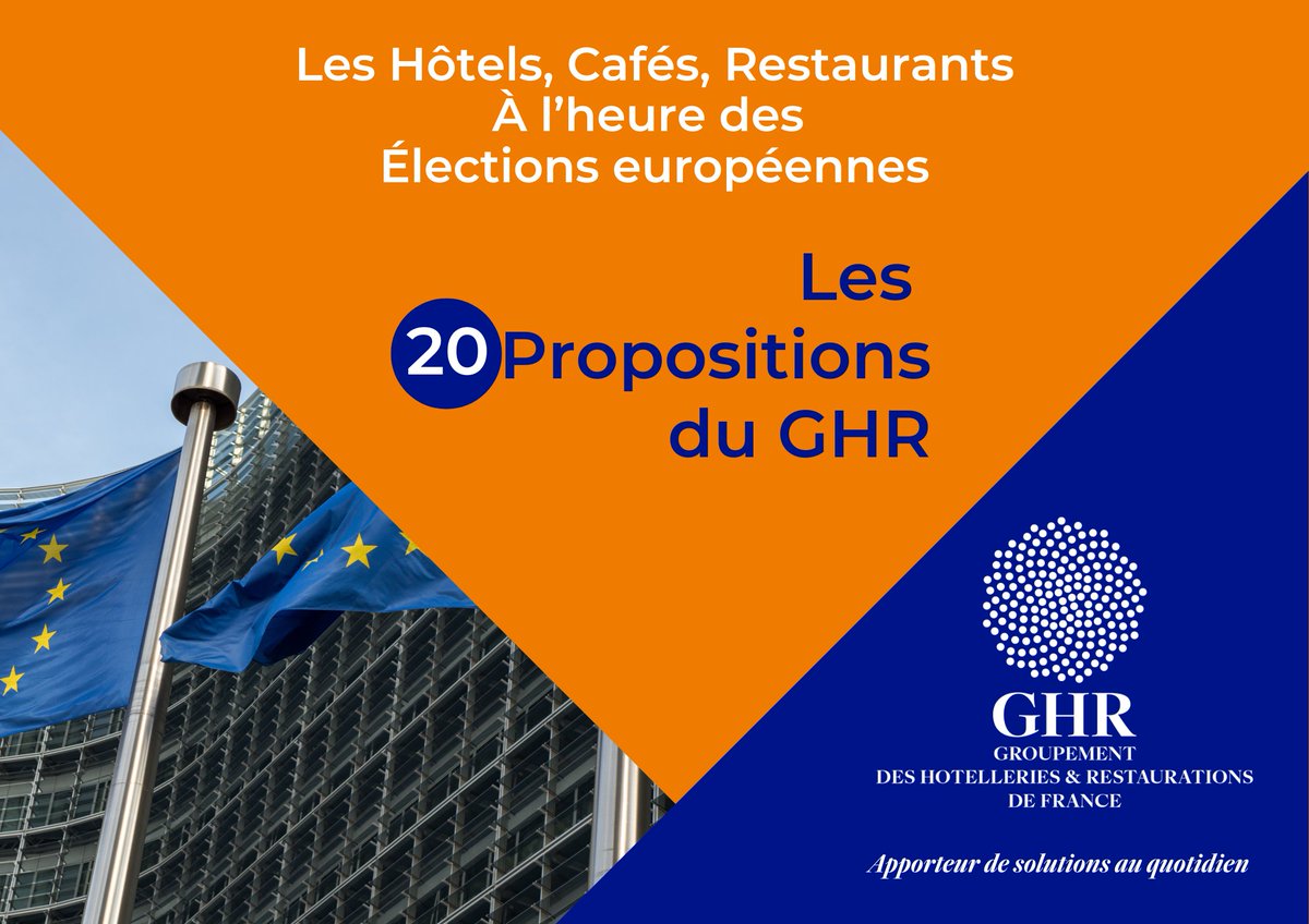 🇪🇺 A l’approche des élections européennes, le GHR a présenté ses 20 propositions à destination des candidats.
Retrouvez nos propositions 👉 ghr.fr/actualites/les…