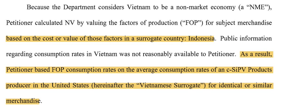 Highly recommend anyone interested in potential AD/CVD action against SE-Asian origin solar panels read the petition and judge the cost build up for themselves:
