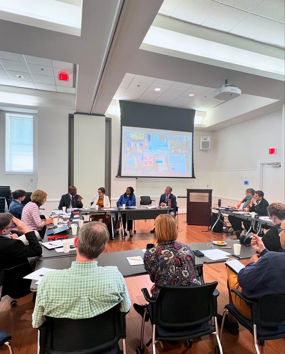 NCC participates in the @unitedchurchofchrist (UCC) and the Evangelische Kirche in Deutschland (EKD) Consultation Panel on Ecumenical Advocacy & Faith Partnerships in Washington, D.C., on May 28.