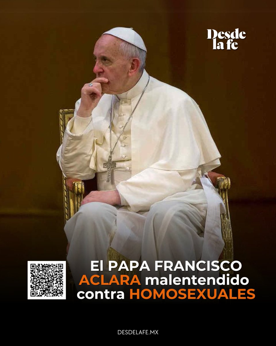 El #Vaticano se pronunció tras la filtración de supuestas palabras pronunciadas por el #PapaFrancisco sobre la aceptación de homosexuales en los seminarios. 👉 desdelafe.mx/noticias/la-vo…