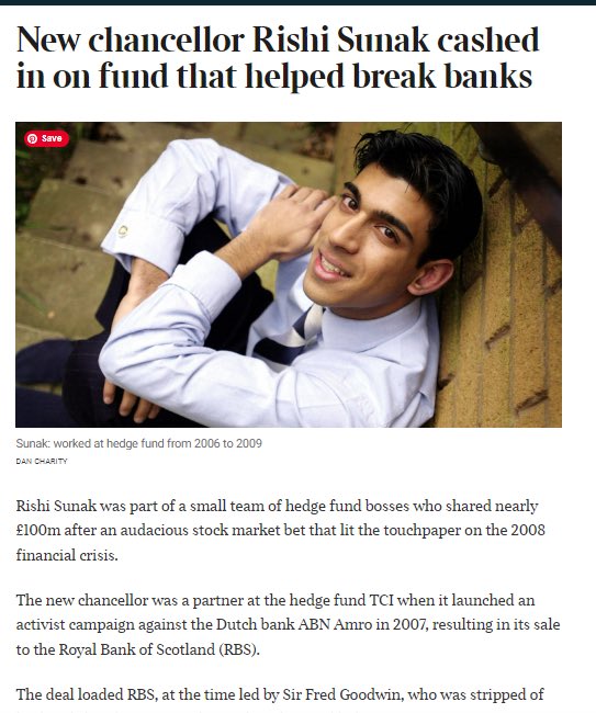 Rishi Sunak; Hates our country, but loves our money!

Vote them out!

#SunakIsCorrupt #SunakIsALiar #ToryCriminalsUnfitToGovern #ToryRats #ToryScumOut