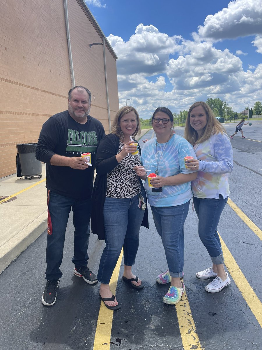 Thanks PTO for the Kona Ice treat!
