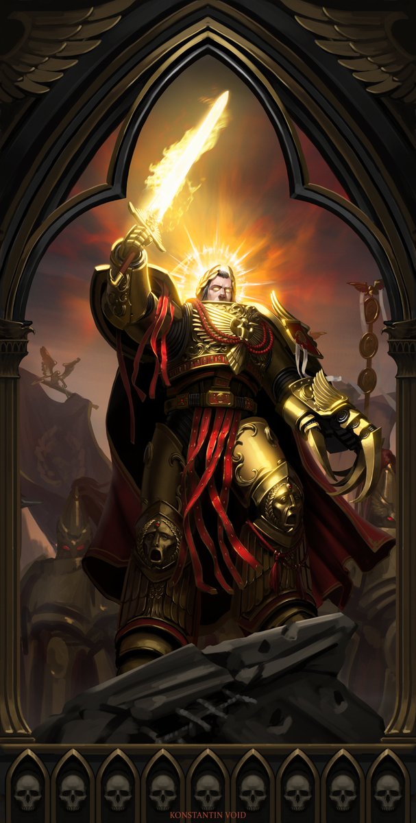 kookoudge's tweet photo. Emperor of Mankind https://t.co/rozJJG8PJg