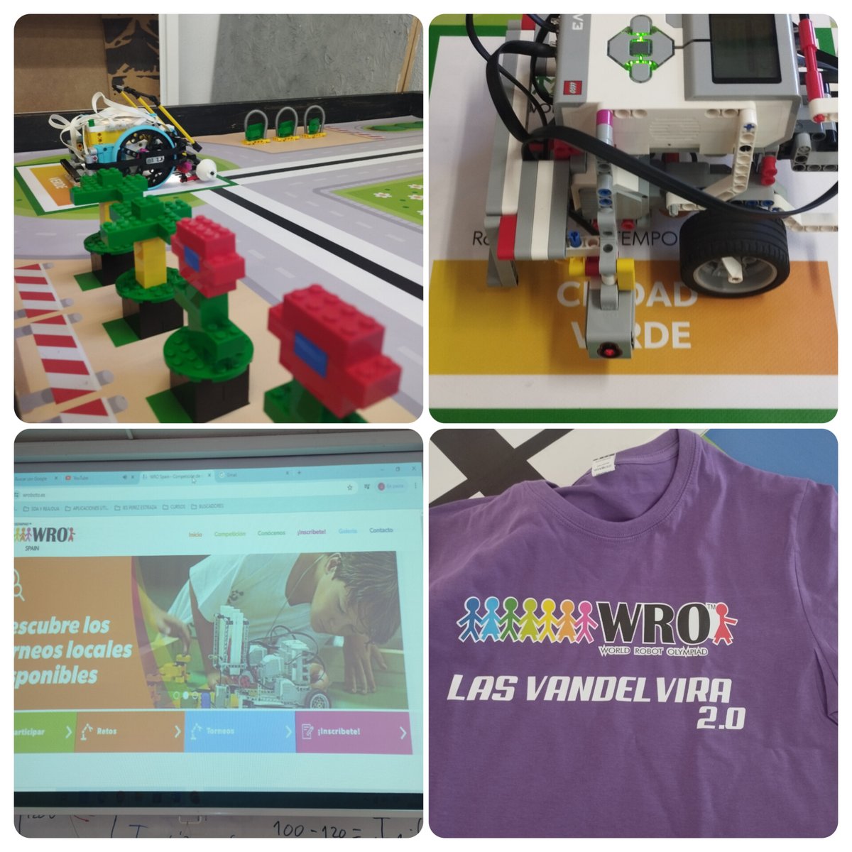 DiegoVC11's tweet photo. Robots a pleno rendimiento @WROOfficial @wrobotoes https://t.co/mqSgo9sVtm