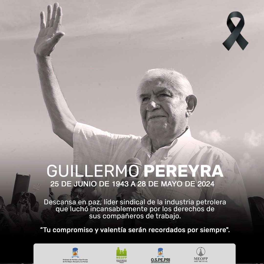 Con profundo dolor informamos del paso a la eternidad de nuestro querido líder, compañero y amigo: Guillermo Pereyra.
Que en paz descanses Guillermo!