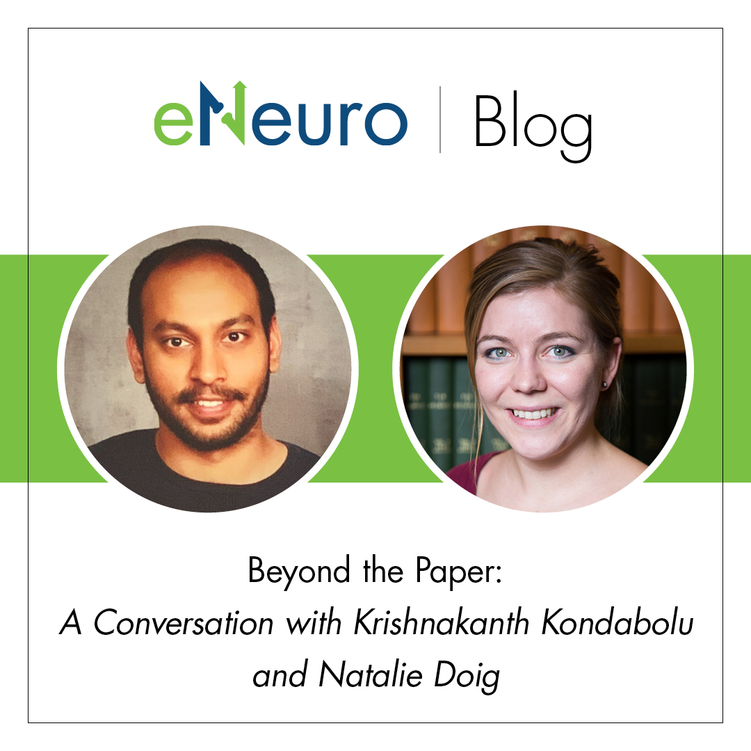 SfNJournals's tweet photo. #eNeuro blog Beyond the Paper | @KK_GATOR &amp; @natnatnatter discuss how they overcame barriers from COVID lockdowns to collaborate, bridging together multiple techniques to map out &amp; describe a precise connection between the subthalamic nucleus &amp; striatum.
https://t.co/S4JuBFf560 https://t.co/YPDjG9pLB8