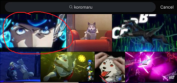 this one's also not Koromaru and I ain't seeing you talking about him