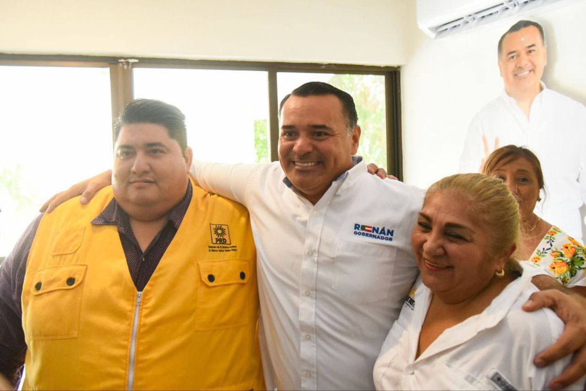 ¡PRIMERO YUCATÁN!
Sin colores, ni partidos. Aquí estamos los que amamos y queremos ver mejor a nuestro estado. ¡Bienvenida toda la fuerza del PRD Yucatán al equipo ganador! 

¡VOTA YUCATÁN! ¡VOTA RENÁN! #RenánGobernador