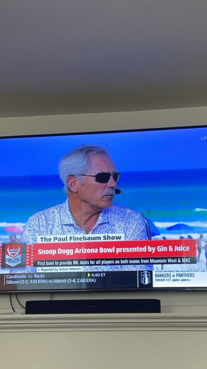 Something tells me this will be referenced by Paul Finebaum as part of the “changing college landscape”