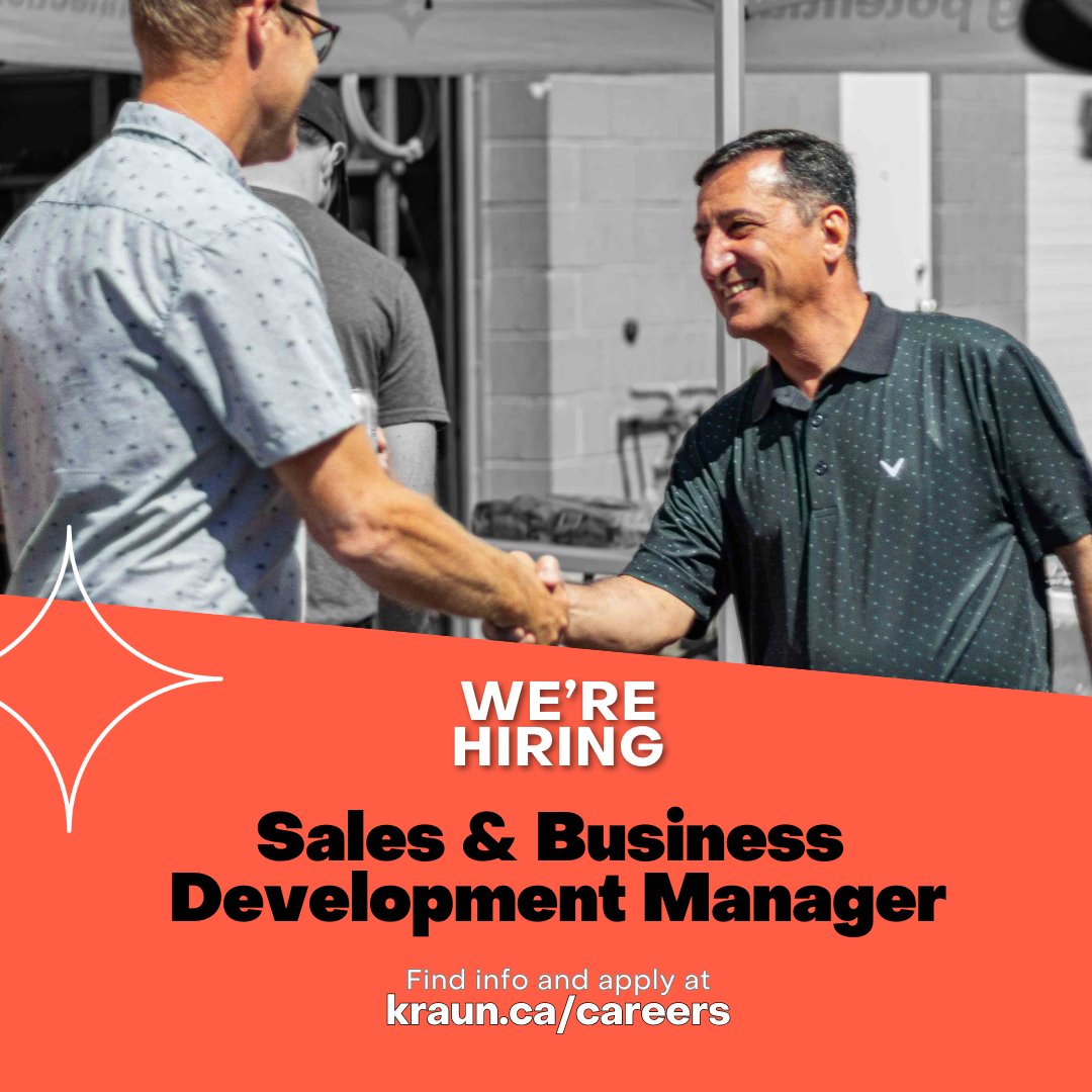 Eager to significantly impact a business? 📈
We're hiring a Sales &amp; Business Development Manager to join our team. 

Interested applicants can apply at hubs.ly/Q02yHZcL0.
We look forward to hearing from you!