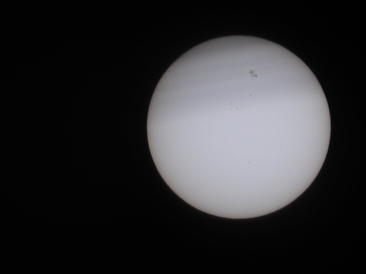 Heres a shot of Ex AR3663 now Ar3691 has finally come back around after being on the other side of the sun on May 28th 2024 .@AlbertaAurora @cogie_s @SkyeAuroras @aurorawatchuk @ThePhotoHour @TheStormHour #sunspots #sunshine #sun #AR3663  #Westmidlands