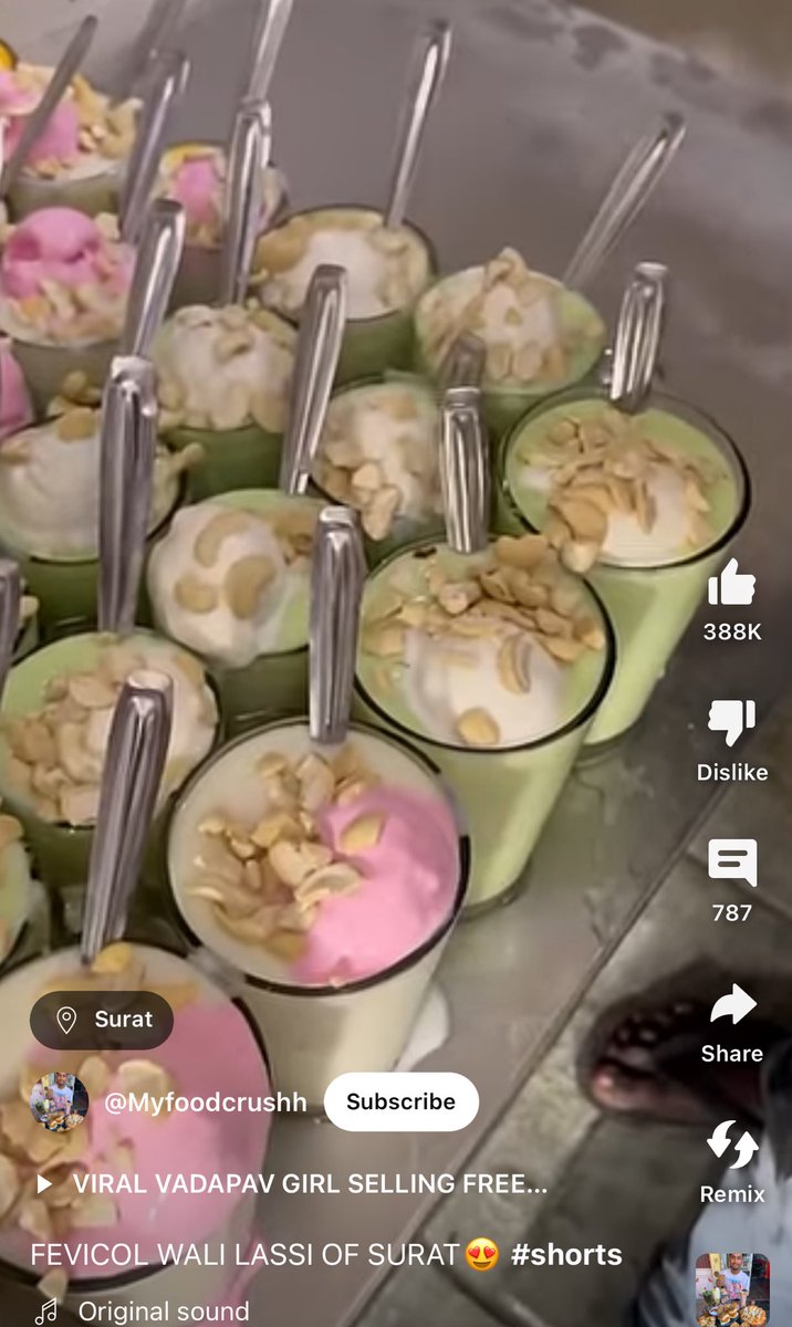 Good night friends ..
#sharing some lovely superrr thick LASSI with icecream with nuts / raisins & lots of love …. Gn 

Picked this snap shot from u tube 
Just liked it .
