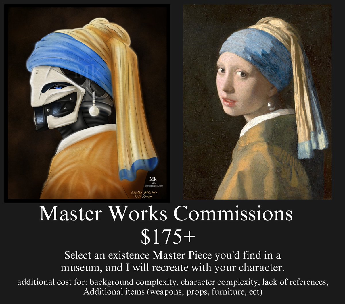 MidknightKitten's tweet image. Commission Info and Prices.
If you have any questions please message me.
Please make sure to read the Comm info.