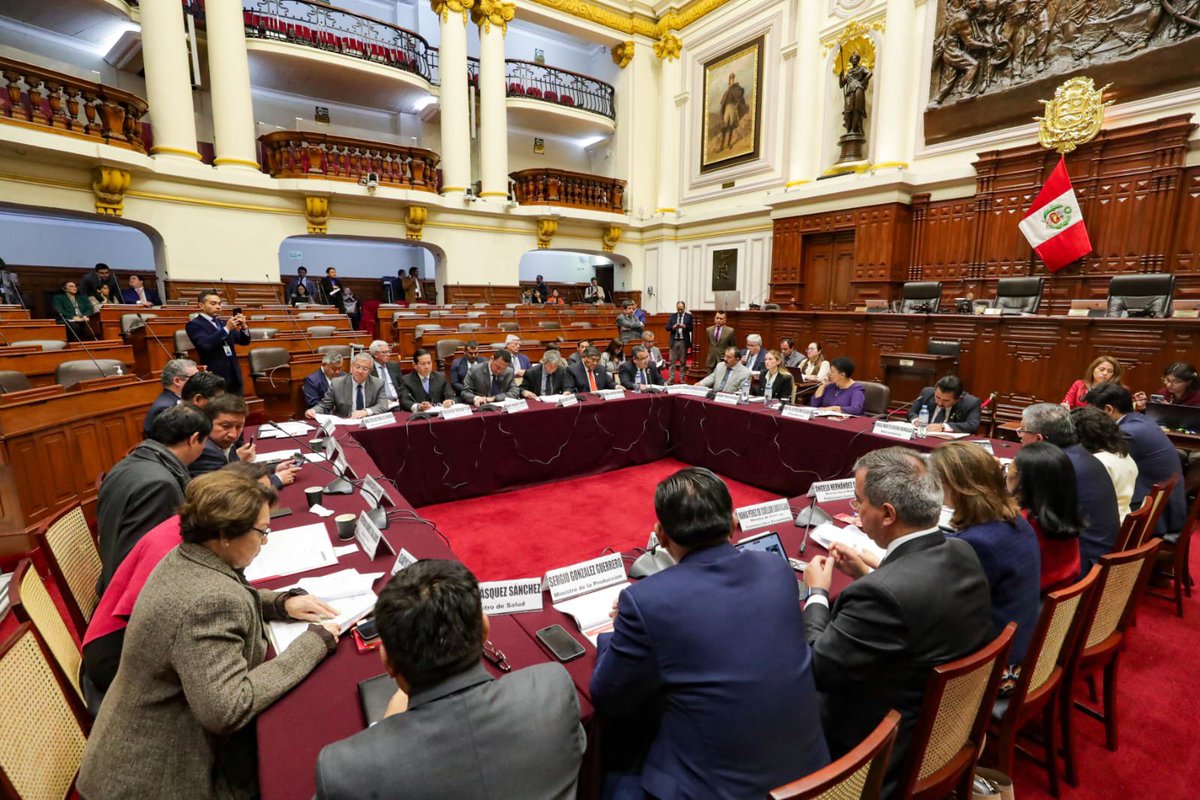 ¡#Salud para el #Perú! 🤝🤠🇵🇪
Hoy en la Comisión de Constitución y Reglamento @congresoperu sustentamos el PL que delega en el Poder Ejecutivo la facultad de legislar en materia de reactivación económica, seguridad ciudadana y otros.