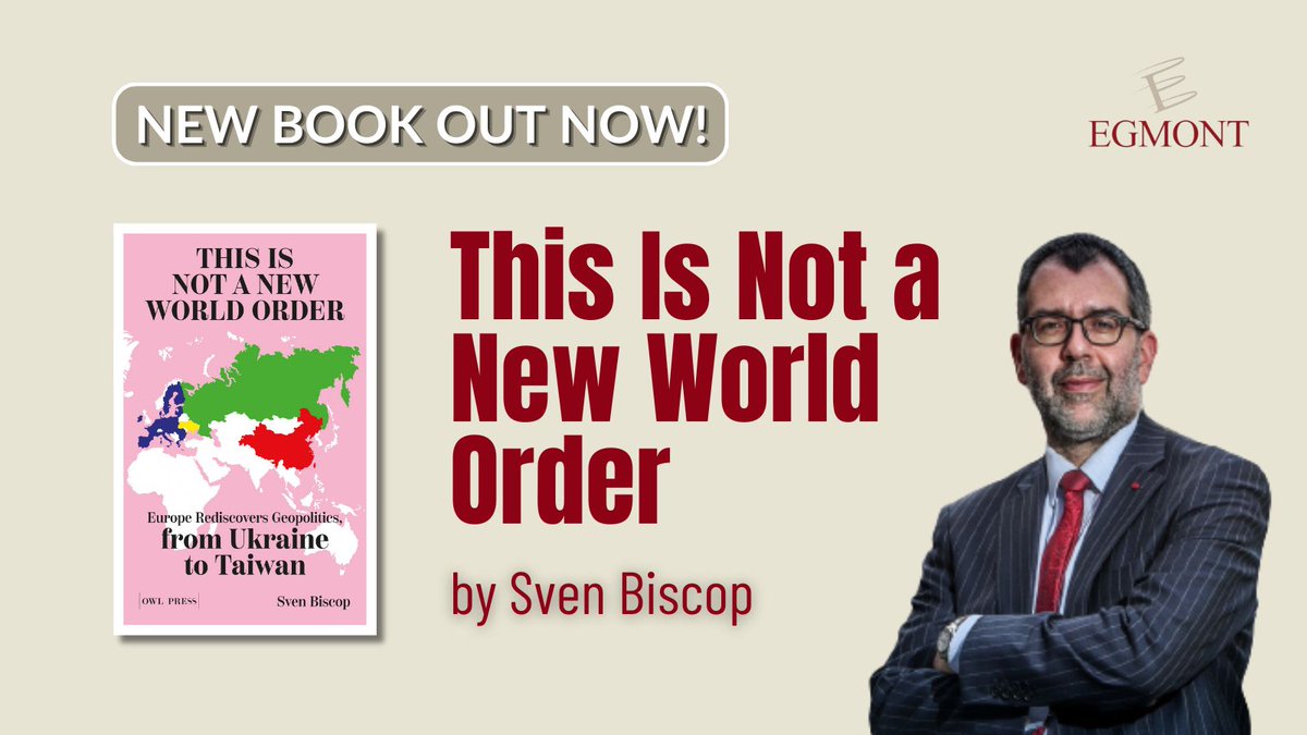 TuroiuLiliana's tweet photo. A very inspiring discussion at the #Belgian #EU Perm. Rep. organized by the @EgmontInstitute on Sven #Biscop’s new book “This Is Not a New World Order - Europe Rediscovers Geopolitics, from Ukraine to Taiwan”, with Lieutenant-General Frederik Vansina and Professor Daniel Fiott. https://t.co/JwSFuYPCUo