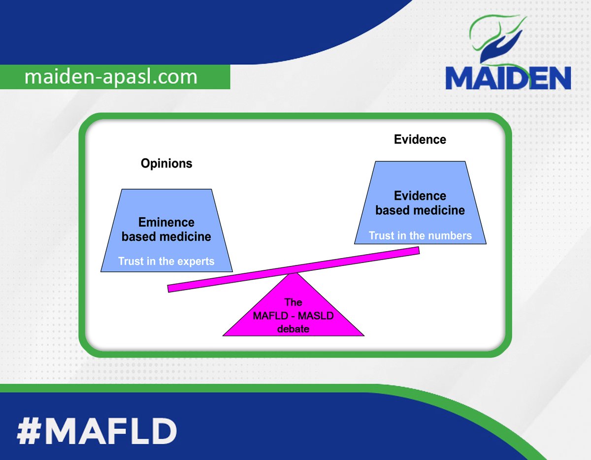 🚨🚨 New viewpoint in @LiverInt The #MASLD-#MAFLD debate: Another phase of eminence versus evidence!
➡️ The authors: “With the growing pressure to abruptly, adopt the newly proposed MASLD definition without thoughtful consideration, this is a remainder of our initial call of