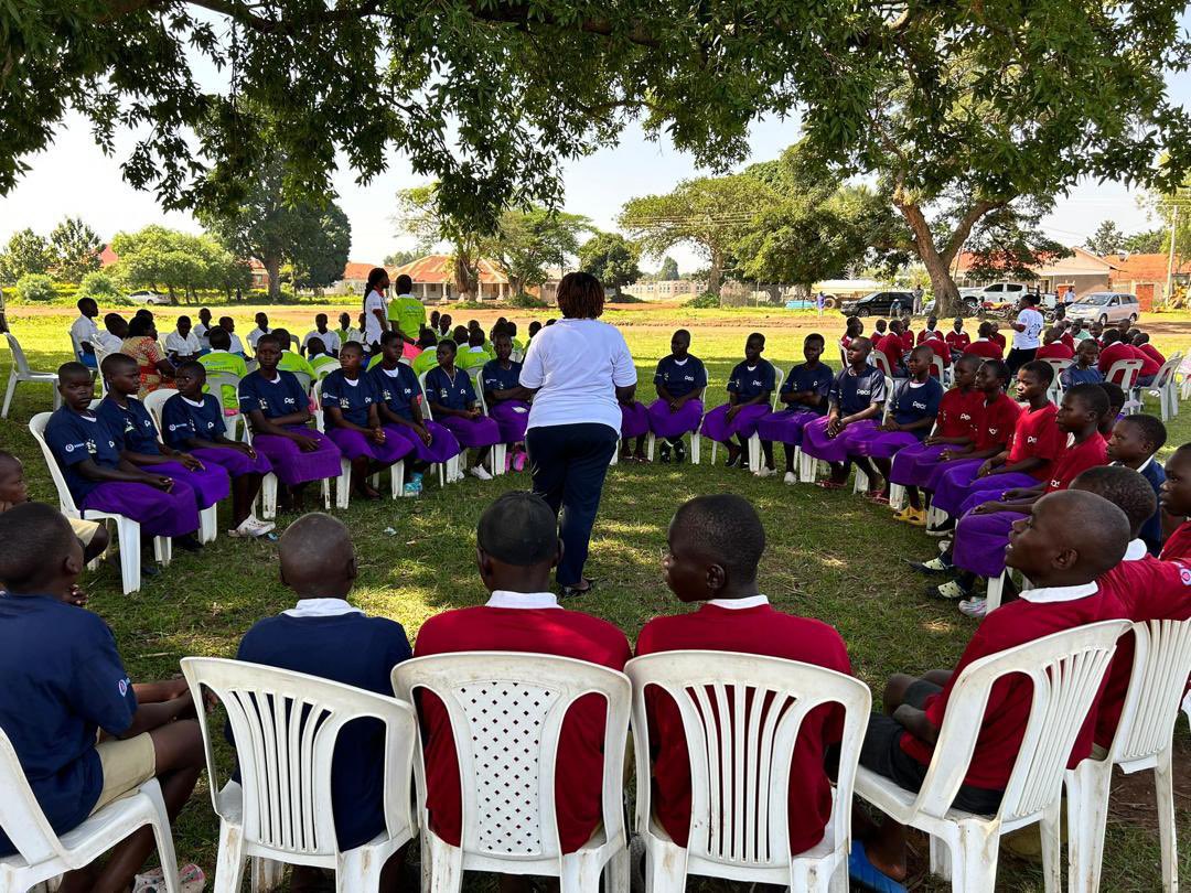 Earlier today the @RaisingTeensUg2 team was in Butaleja  to celebrate Menstrual Day with local girls.We appreciate there efforts of advocating for menstrual equity #MHDAY