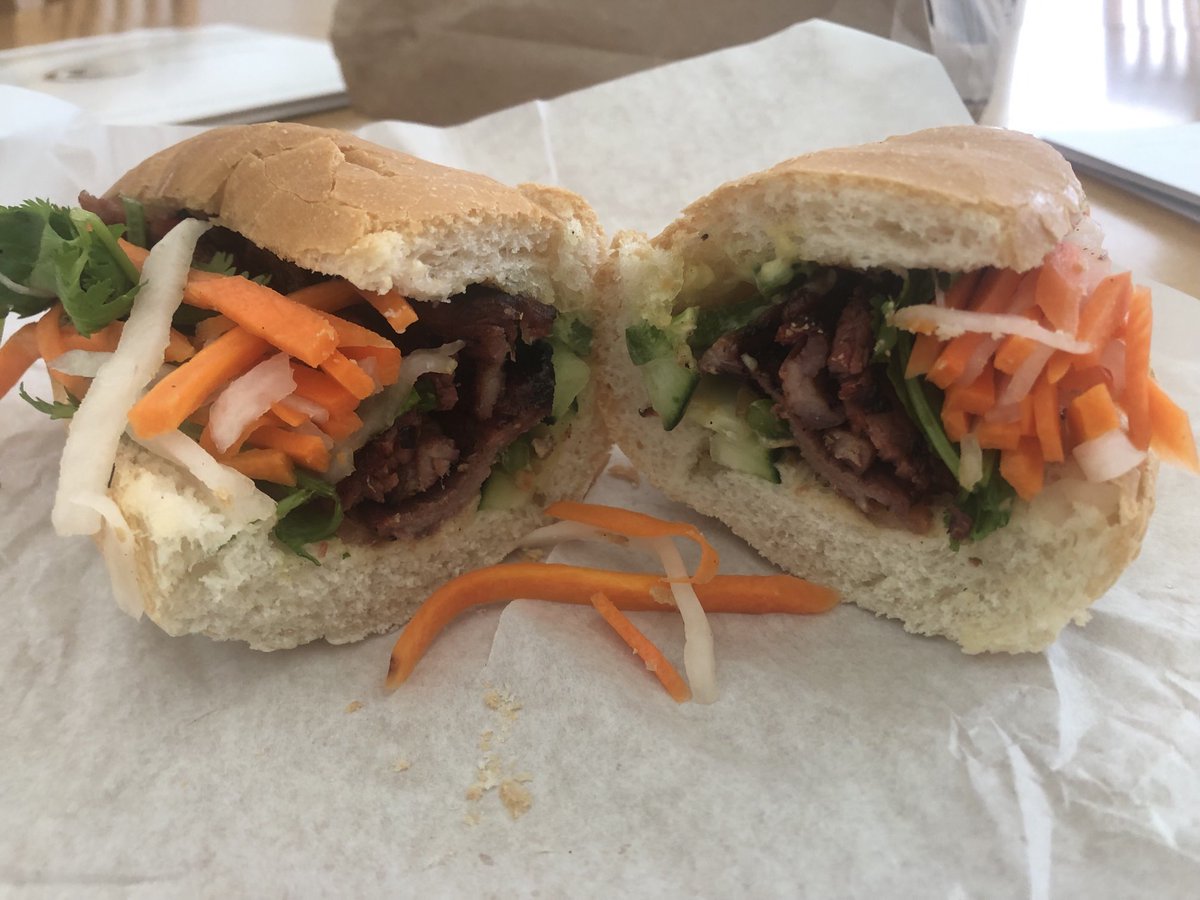Life is stressful. Have a BBQ Pork Banh Mi.