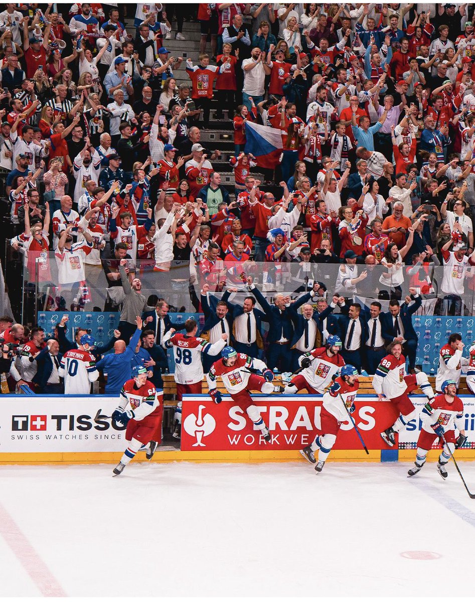 Nejvíc🇨🇿🏒💪🏼….

#GoldMedal <a href="/czehockey/">Český hokej</a> <a href="/IIHFHockey/">IIHF</a>