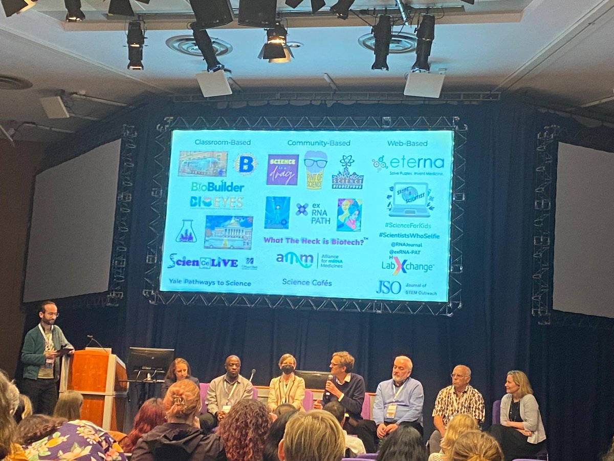 RNA Therapeutics Institute (@rti_umasschan) on Twitter photo So excited for #RNA2024! Thank you <a href="/RNASociety/">The RNA Society</a> <a href="/exrnapath/">exRNA-PATH</a> for partnering to host a workshop on RNA outreach earlier today w/Adrian Krainer, <a href="/ThomasCrampton/">Thomas Crampton</a>, <a href="/farmgirlphd/">Dr. Julie Claycomb</a>, <a href="/amyhbuck/">Amy Buck</a>, @DrAngelaMB, <a href="/KehindeRoss/">Dr Kehinde Ross</a>, & <a href="/RiboGuy/">Manny Ares 🥑</a>! Great discussions on how to communicate our work on RNA So excited for #RNA2024! Thank you <a href="/RNASociety/">The RNA Society</a> <a href="/exrnapath/">exRNA-PATH</a> for partnering to host a workshop on RNA outreach earlier today w/Adrian Krainer, <a href="/ThomasCrampton/">Thomas Crampton</a>, <a href="/farmgirlphd/">Dr. Julie Claycomb</a>, <a href="/amyhbuck/">Amy Buck</a>, @DrAngelaMB, <a href="/KehindeRoss/">Dr Kehinde Ross</a>, & <a href="/RiboGuy/">Manny Ares 🥑</a>! Great discussions on how to communicate our work on RNA