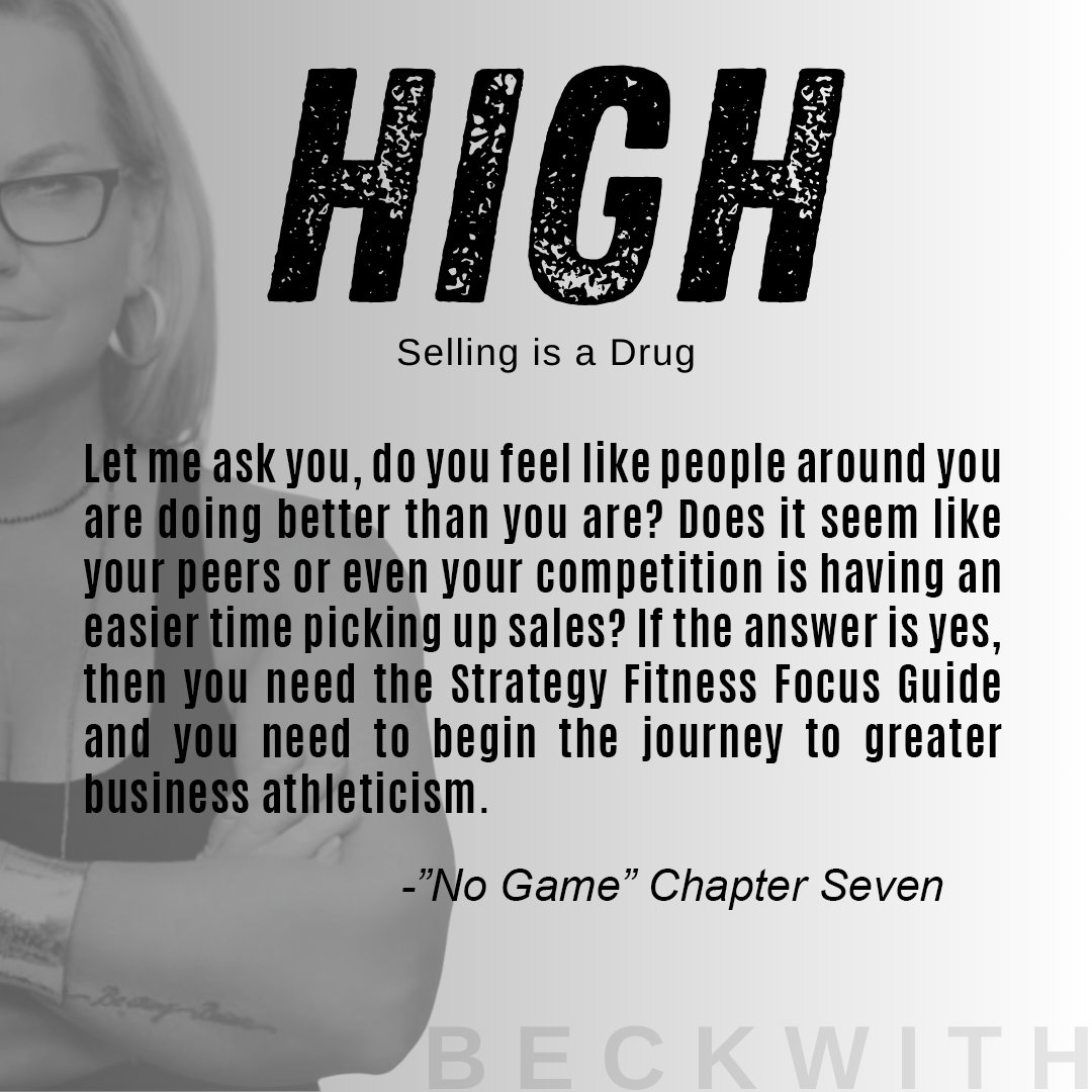 Coming November 2024 from Best Selling Award Winning Author, our CEO, Christine Beckwith ‘𝗛𝗜𝗚𝗛 - 𝗦𝗲𝗹𝗹𝗶𝗻𝗴 𝗶𝘀 𝗮 𝗱𝗿𝘂𝗴❗️’ 

Check out this sneak peek quote!

#highsellingisadrug #bestsellingauthor #christinebeckwith #gethighonsales #high #salesbook #salestactics