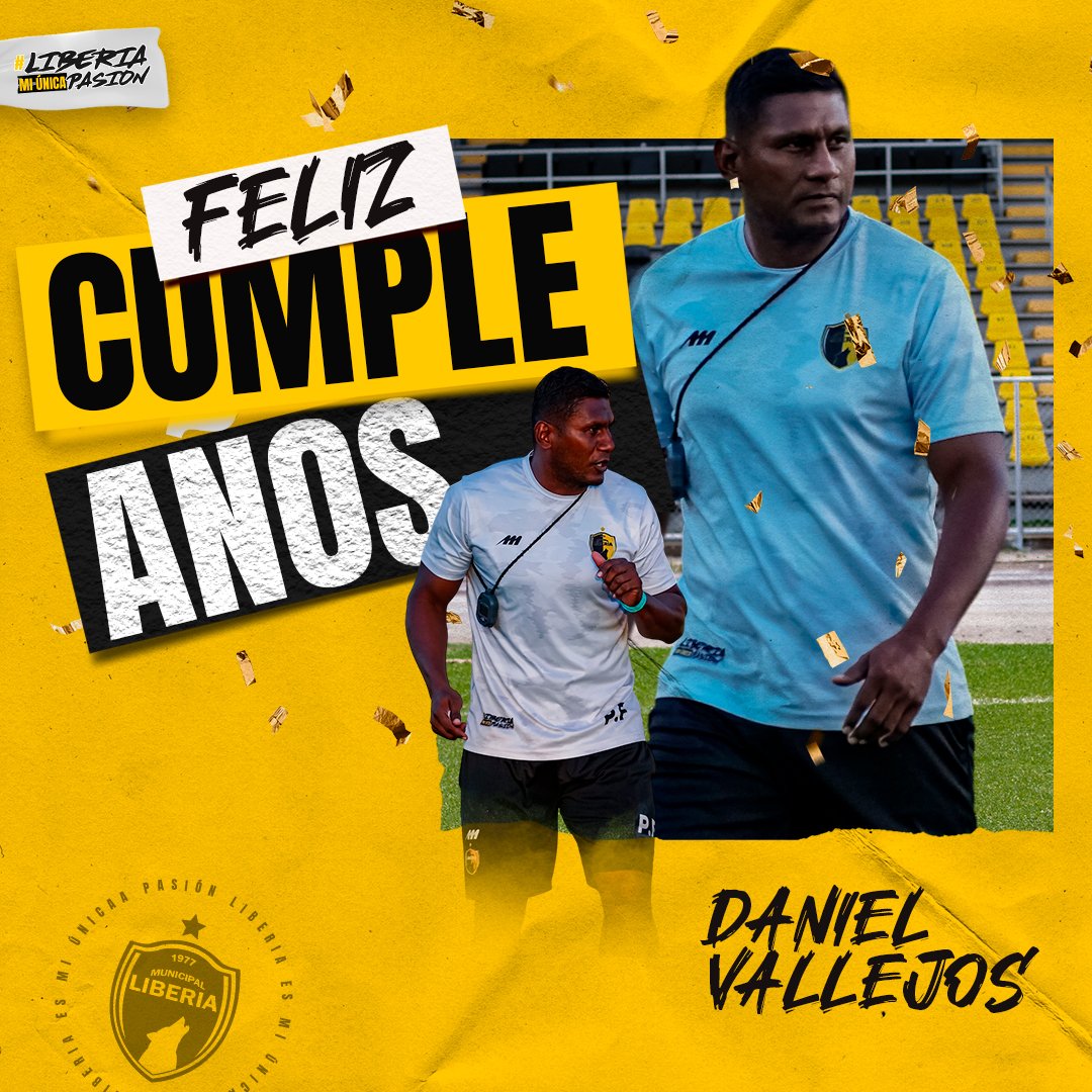 ¡Feliz cumpleaños Profe Vallejos! 🥳

Esperamos que sean mucho más defendiendo los colores AuriNegros. 🫶🏽

#LiberiaMiÚnicaPasión 💛🖤