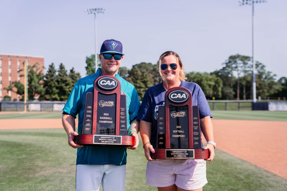 UNCW Athletics (@uncwathletics) on Twitter photo πππππππ πππππππππππ π₯πβΎοΈ
#UNCW is the first CAA school to win the leagueβs baseball and softball tournament championships in the same year.
Additionally, both programs won their 2024 championships on their home fields and were selected to the Athens Regionals πππππππ πππππππππππ π₯πβΎοΈ
#UNCW is the first CAA school to win the leagueβs baseball and softball tournament championships in the same year.
Additionally, both programs won their 2024 championships on their home fields and were selected to the Athens Regionals