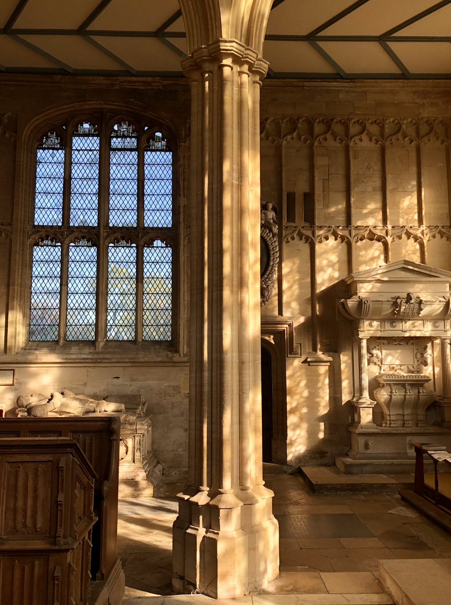 Golden light at All Saints church - Hillesden, Bucks