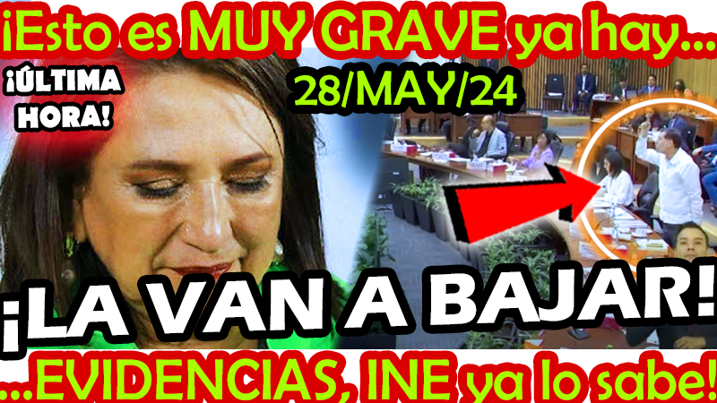 ¡ L A     V A N     A      B A J A R ! Esto es muy GRAVE el INE ya lo sabe TODO !!

youtu.be/1w7VB-hUac0

#INE #TABOADA #XOCHITL #UltimaHora #AZUCENA #LORET #CIRO  #Doriga #ClaudiaSheinbaum #XochitlGalvez #ClaudioXGonzalez #ELECCIONES