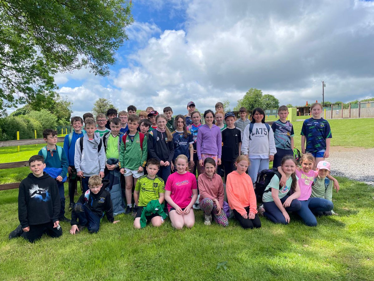 clonmacnoisns's tweet image. 3rd-6th had a great day on their tour today in Redhills Adventure in Kildare.