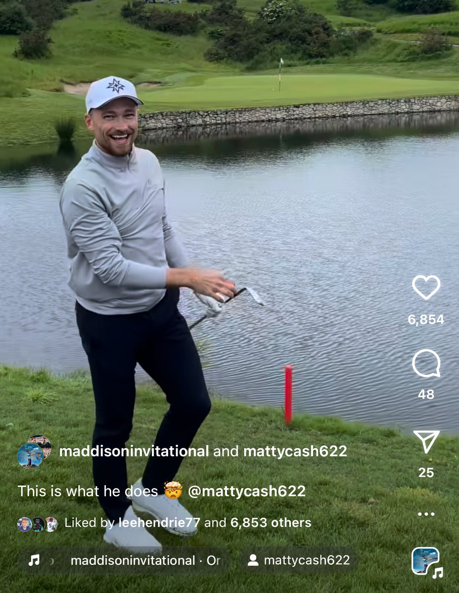 Rent free in the head of Dan the Spursy fan. Meanwhile, Matty is out living his best life. 🏌️‍♂️⛳️😁