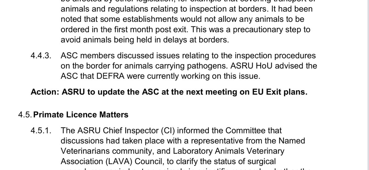 The Dogs and Primates are the least of the ASRU ‘s concern!! Look at the chart produced by ASRU. They are more concerned with staff mental health than the cruel experiments they carry out on Beagles and Monkeys. @CBUK10 @CBUK22