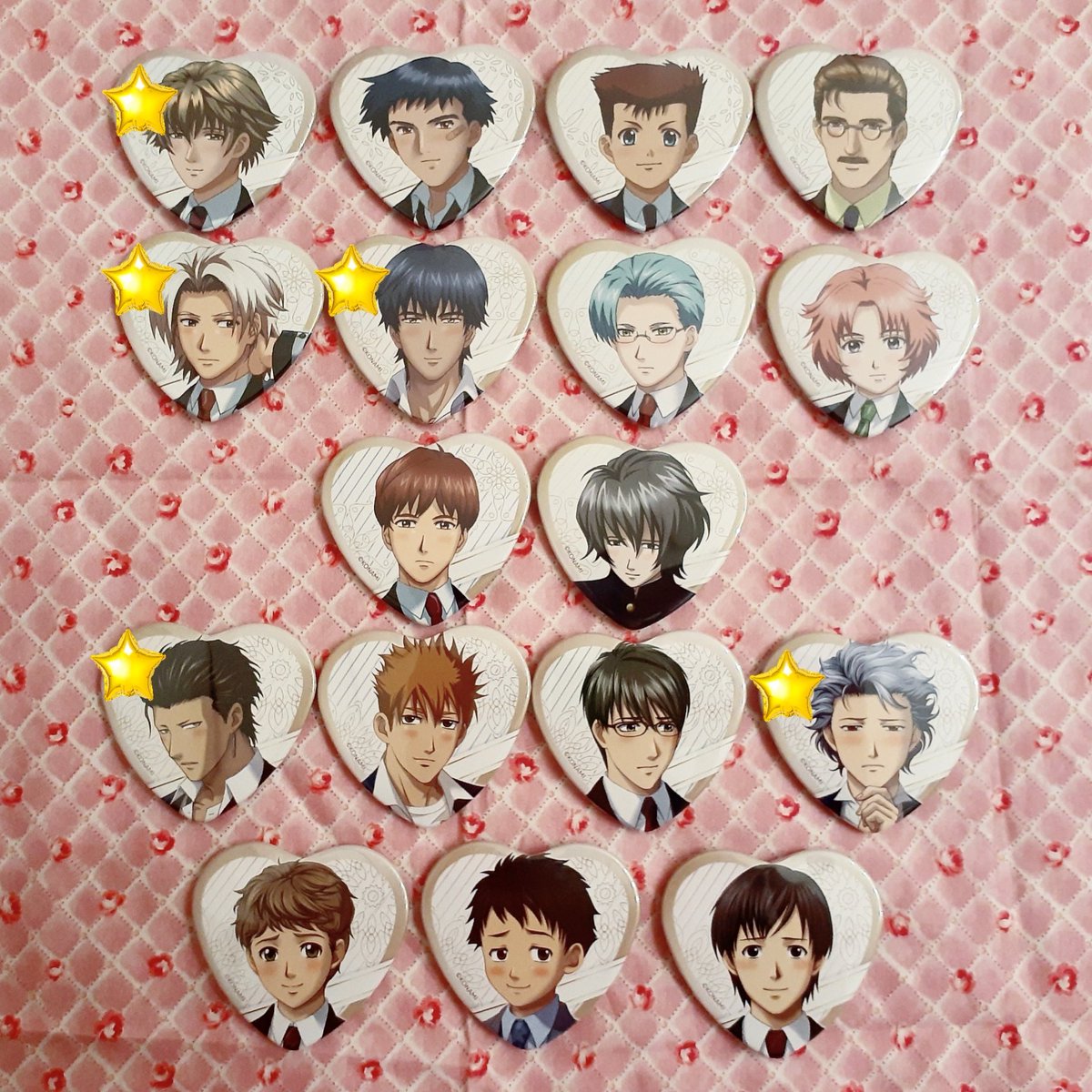 cherrcherry1717's tweet photo. 【交換】ときメモGS オンショ ハート 缶バッジ

譲➡⭐︎葉月·鈴鹿·日比谷·天之橋⭐︎佐伯⭐︎志波·氷上·天地·赤城·古森⭐︎琥一·不二山·紺野⭐︎設楽·春日·大迫·平

求➡⭐︎姫条⭐︎氷室·針谷⭐︎若王子⭐︎琉夏⭐︎新名·藍沢·御影

※条件等はALTを参照ください。
よろしくお願いいたします。 https://t.co/Zij26aJmvC