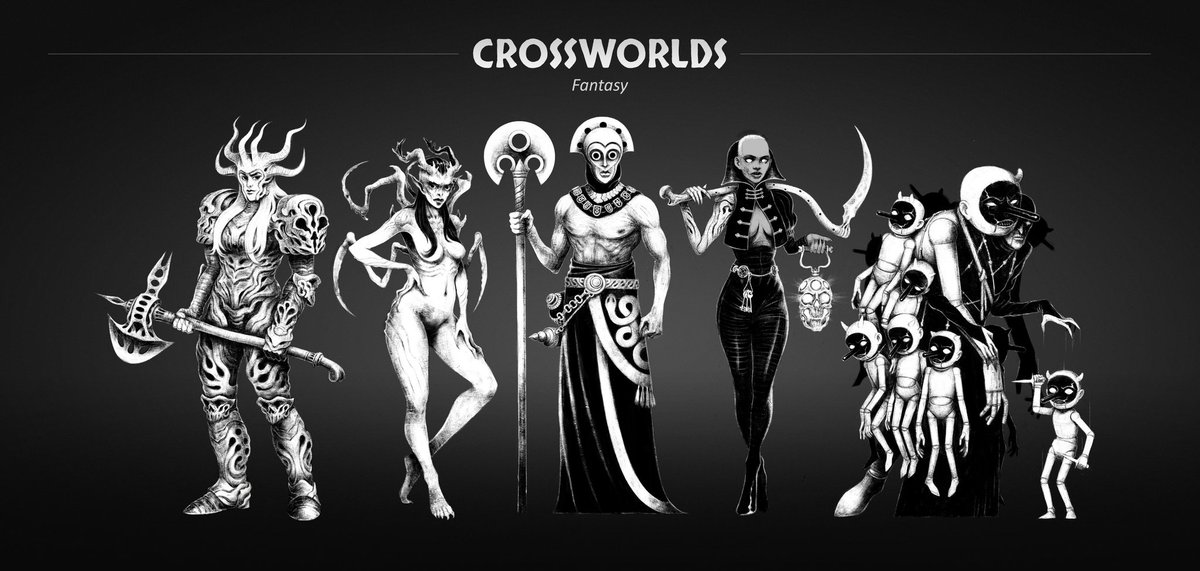 Open for commissions. Sketches 10$, finished work starting at 50$ and depends on complexity. Would love to find some steady character/creature design work for a game project or table top rpg lore/rule book.