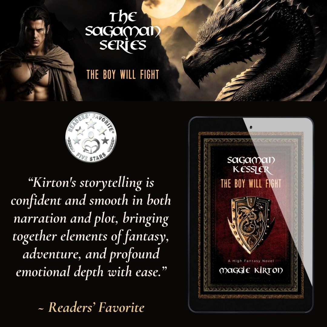 #FantasyforAdults
Family isn't always born, it's forged.
The Sagaman Series explores bonds deeper than blood, and the staggering cost of maintaining them.
mybook.to/sagamankessler1
If you loved The Witcher, get your copy!
#fantasy #mustread #sagamanseries
#ReadersFavorite