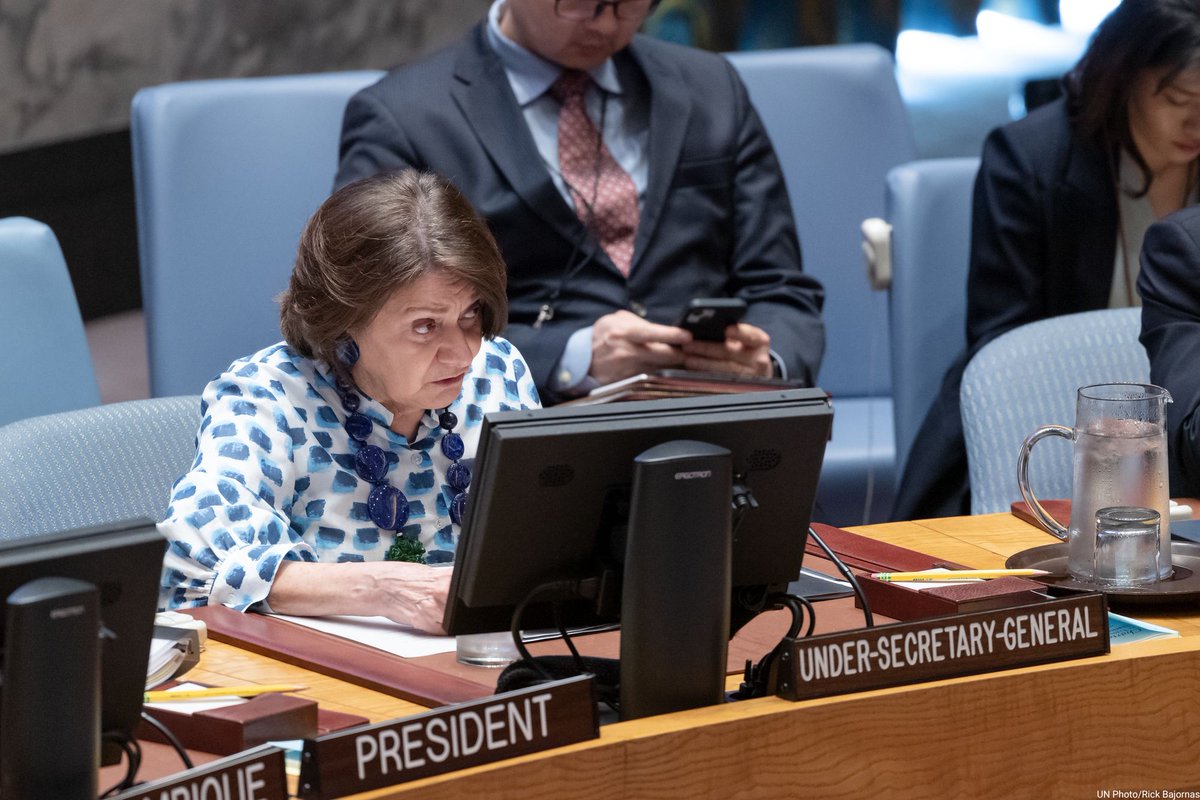 “Gender equality and realizing the aspirations of young people are essential for sustainable peace and security around the world.' – @UNDPPA chief @DicarloRosemary tells Security Council on Tuesday. dppa.un.org/en/mtg-sc-9637…