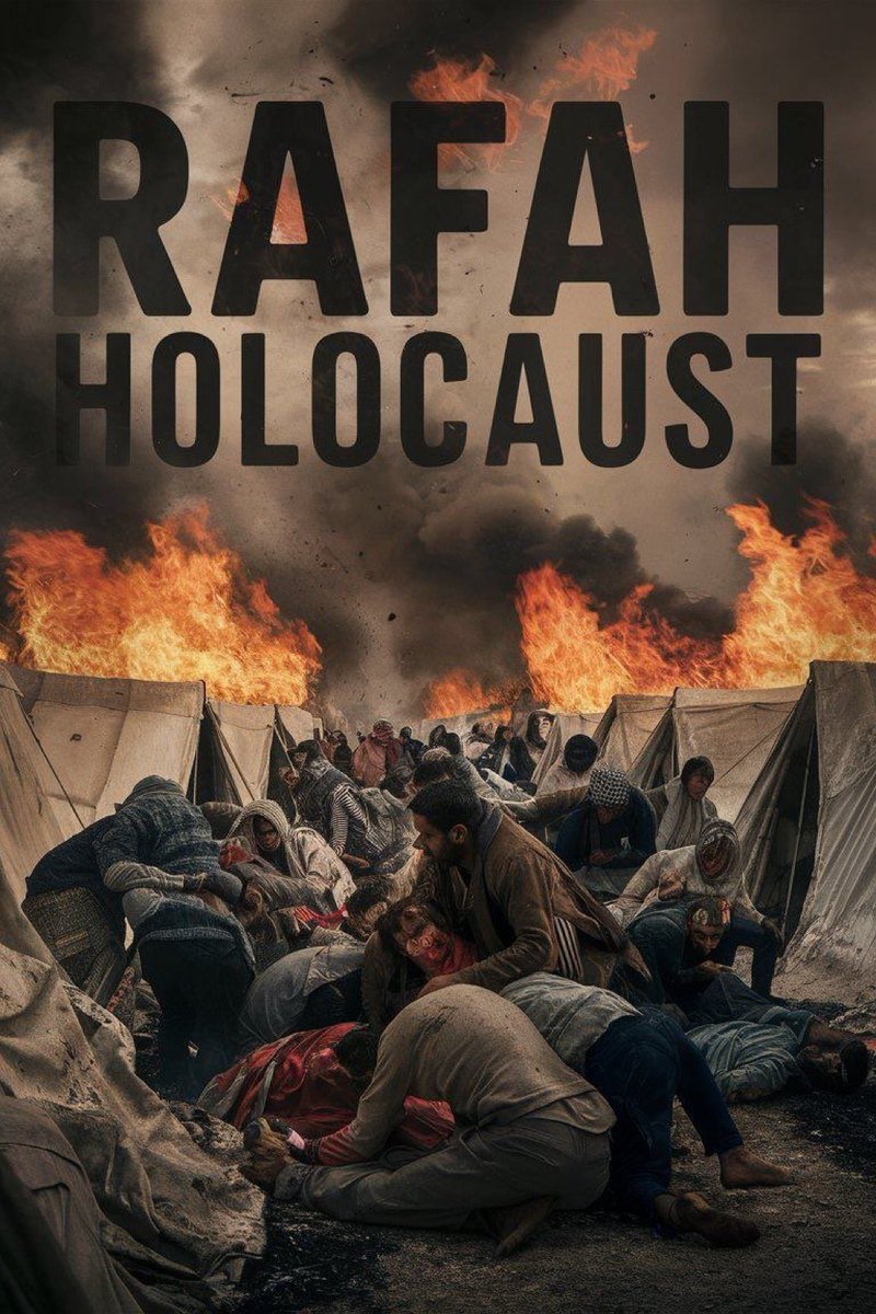 AtharK13's tweet photo. #alleyesonrafah #RafahOnFıre https://t.co/KhxYY298SF