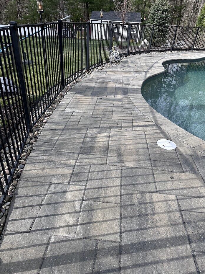 Ready to upgrade your backyard oasis? 
Contact us today to get started and make your pool patio the envy of the neighborhood! 📞✨

 #SummerReady #PoolPatio #NewPavers #ContactUsNow #BackyardTransformation